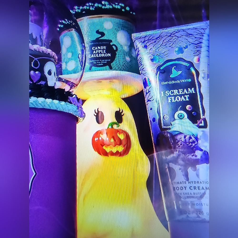NWT TIKTOK VIRAL GHOST CANDLE HOLDER / BATH & BODY WORKS✨️👻🎃